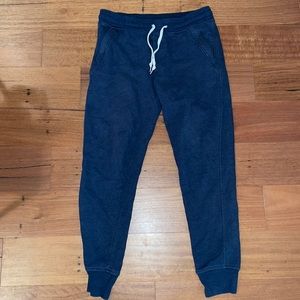 Jcrew - navy joggers - medium - zip pockets